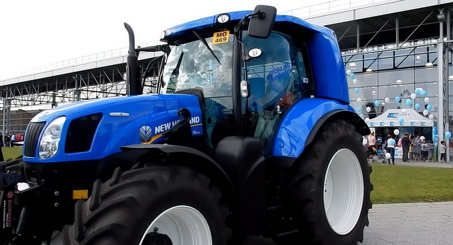 Tractor New Holland T6.140 Methane Power