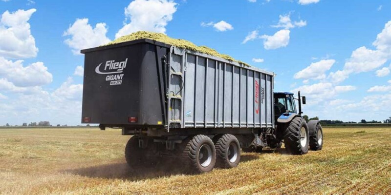 Caja compactadora Fliegl Gigant ASW 271