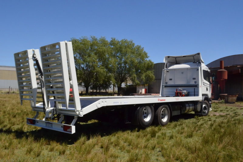 Fabrinor diseñó una plataforma especial para