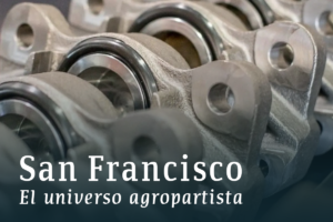 La ciudad de San Francisco se destaca por su fuerte actividad metalúrgica. La producción de piezas para máquinas agrícolas ocupa un lugar preponderante.