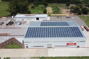 La empresa apuesta por la instalación de nuevas fuentes de energías sustentables. Se equiparon con más de 770 paneles fotovoltaicos.