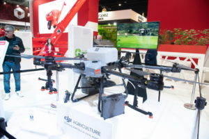 Los productos de la marca china, lider mundial en vehículos aéreos no tripulados, fueron presentados en Palermo 2022.
