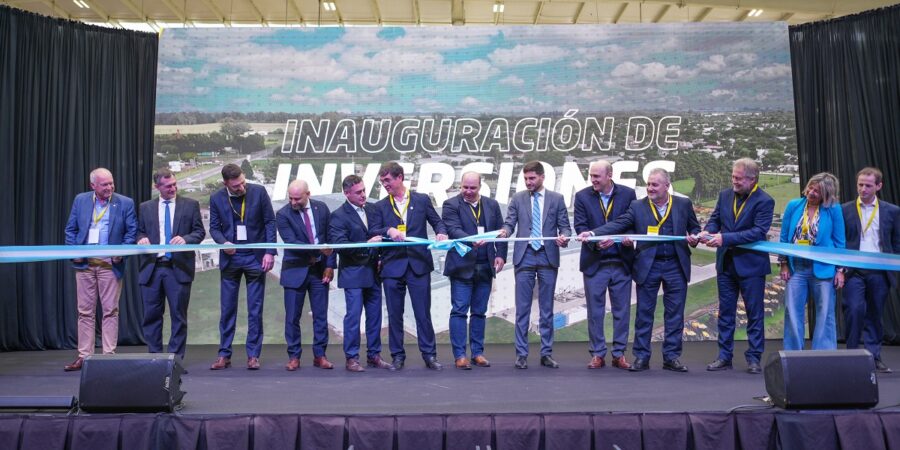 Inauguración de la ampliacion de la planta industrial de Pla en Las Rosas