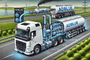 El AdBlue es un líquido utilizado en vehículos diésel con tecnología SCR para reducir emisiones de NOx, convirtiéndolas en nitrógeno y agua. Es clave para cumplir normativas ambientales como Euro 6.