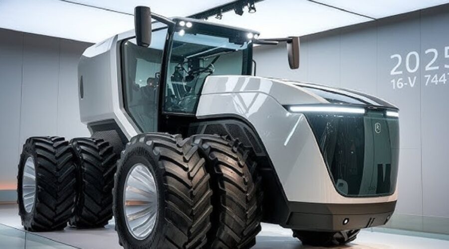 Tractor Big Bud diseñado con IA