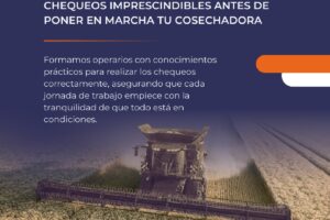 SIMJA Agro propone una serie de verificaciones esenciales en la máquina para evitar paradas y para maximizar los rendimientos.