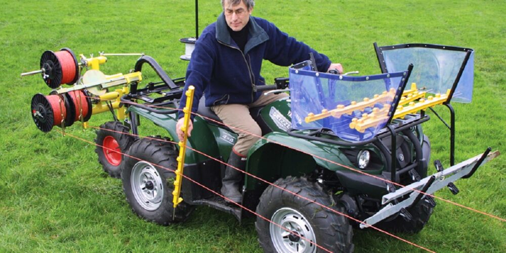 Cuatriciclo alambrador Rappa