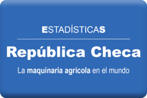 Estadísticas del mercado de la maquinaria agrícola en República Checa. Patentamientos de tractores, cosechadoras, picadoras.
