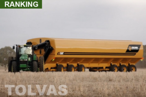Ránking de tolvas de granos y mother bins de más de 50.000 litros que se fabrican en el mundo.