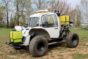 Son pulverizadoras, fertilizadoras y unidades de monitoreo desarrolladas por la empresa Agromashresurs. Mirá el video.