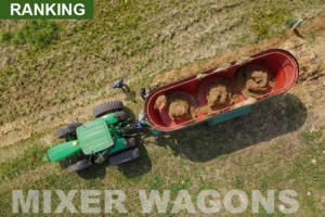 Ranking of mixer wagons above 30,000 litres currently in production worldwide.