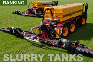 Ranking of self-propelled slurry tankers above 400 HP currently in production worldwide.