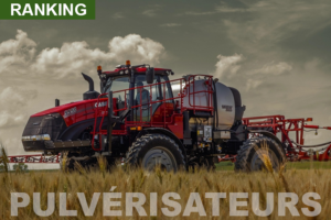 Classement des pulvérisateurs automoteurs de plus de 250 ch fabriqués dans le monde.