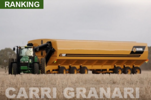 Classifica dei carri granari e mother bin oltre 50.000 litri prodotti nel mondo.