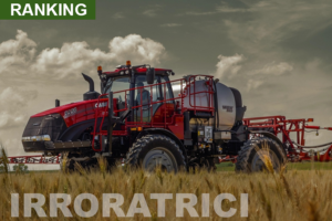 Classifica delle irroratrici semoventi oltre 250 CV prodotte nel mondo.