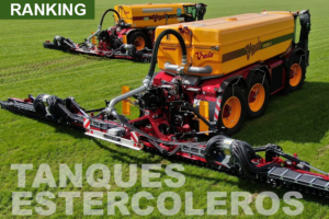 Ranking de tanques estercoleros autopropulsados de más de 400 HP que se fabrican en el mundo.