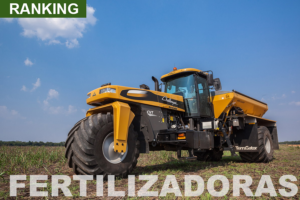 Ranking das fertilizadoras autopropelidas com mais de 300 HP de potência nominal atualmente em produção no mundo.